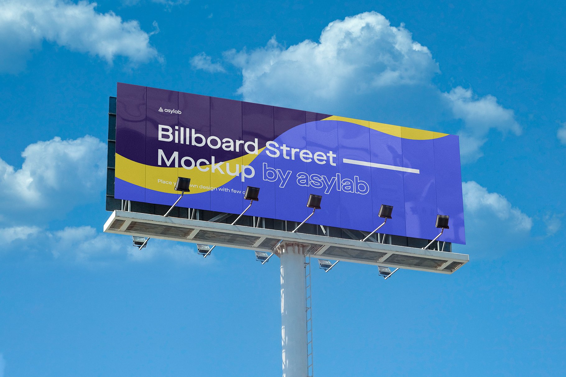 16款户外高速广告牌路牌设计展示贴图PSD模板素材 16 Billboard Street Mockups - PSD_img_2