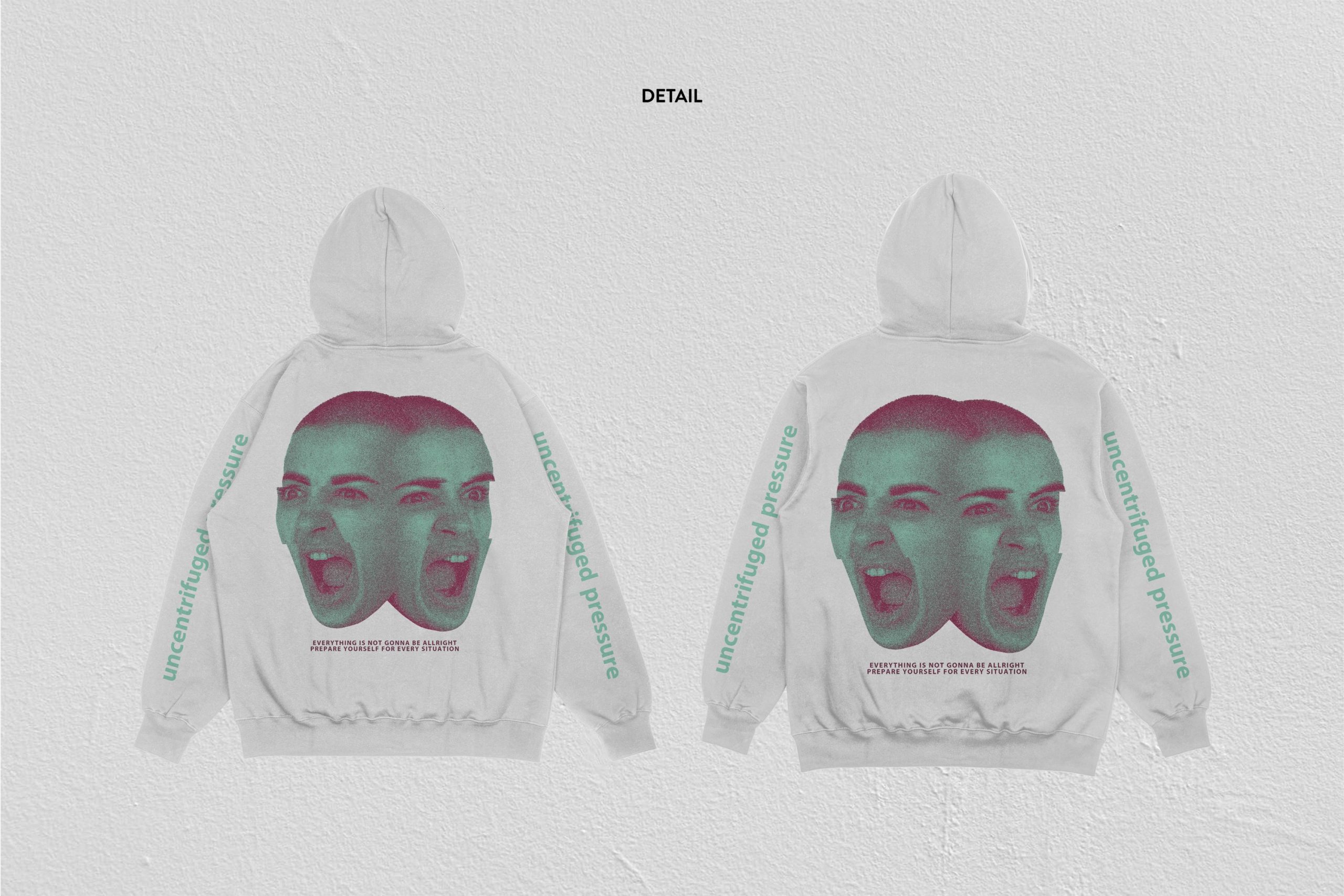 高品质连衣帽卫衣设计展示贴图样机模板 Hoodie 2 Mockup_img_2