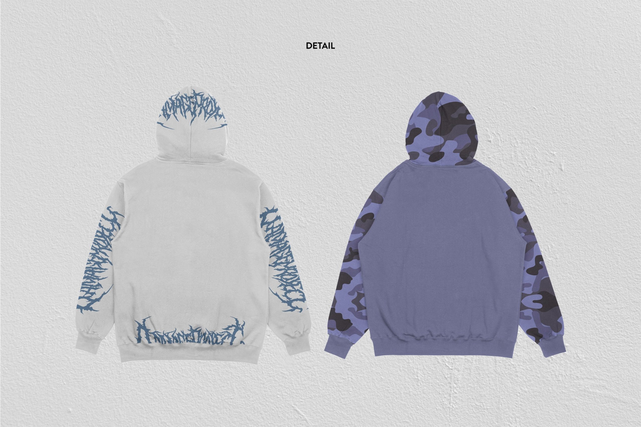 高品质连衣帽卫衣设计展示贴图样机模板 Hoodie 2 Mockup_img_2