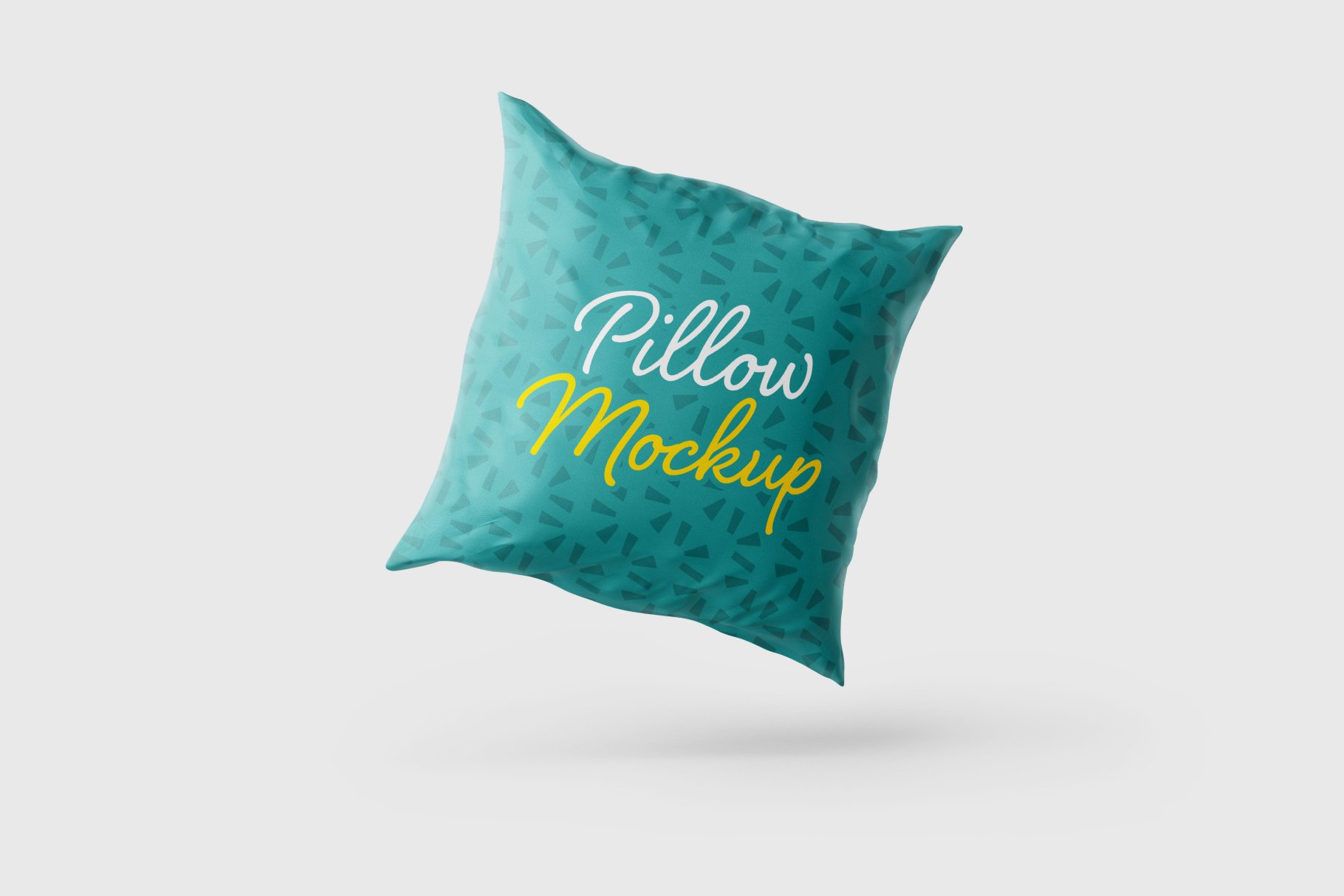 9款时尚新颖枕头抱枕头套印花图案设计展示贴图样机模板 Pillow Cover Mockup Set - Textile_img_2