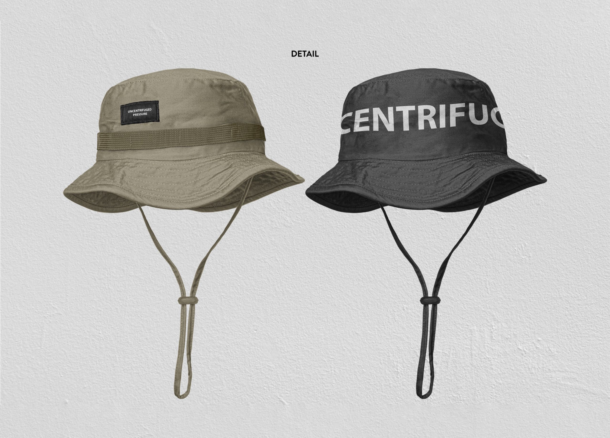 极简斗帽钓鱼帽图案印花设计展示贴图样机模板 Bucket Hat Mockup_img_2