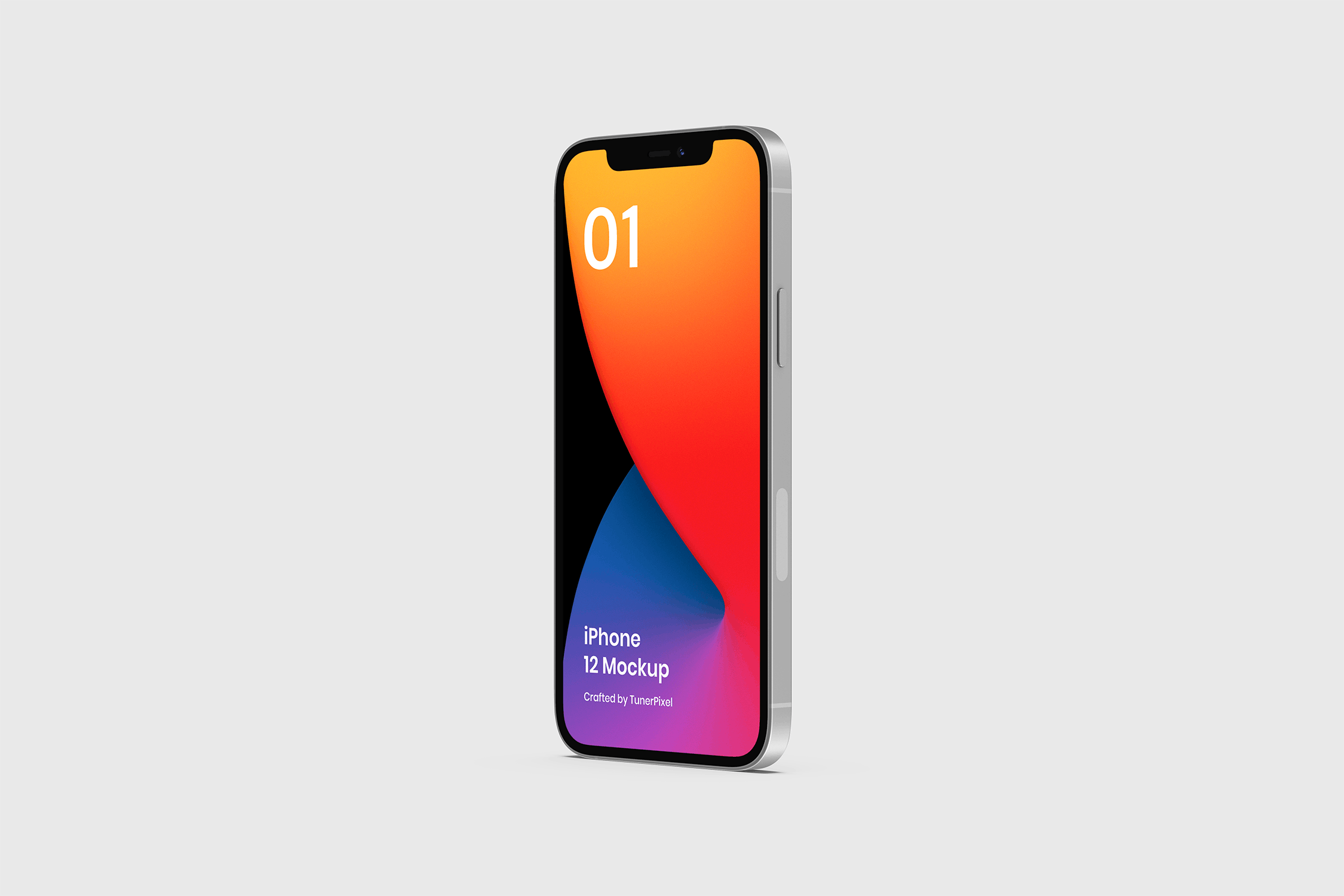 苹果iPhone 12应用程序APP界面设计手机屏幕演示样机 iPhone 12 Mockup_img_2