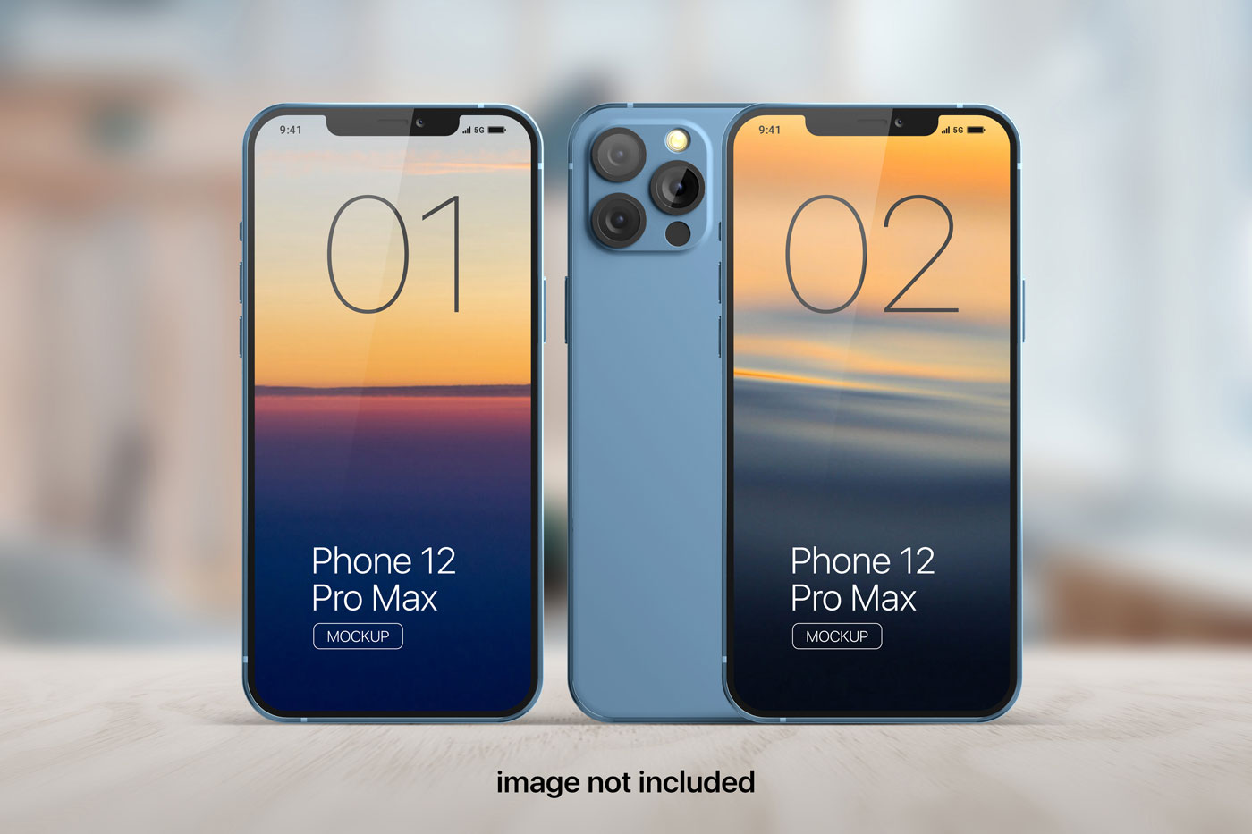 10款苹果iPhone 12 Pro应用程序APP界面设计屏幕演示样机 iPhone 12 Pro Max Mockup 2020_img_2