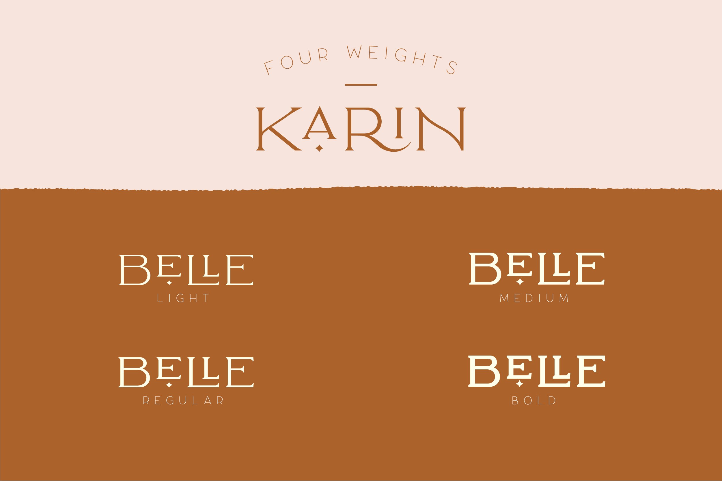 极简复古优雅海报标题品牌Logo文字设计衬线英文字体素材 Elegant Karin - Fashion Stylish Typeface_img_2