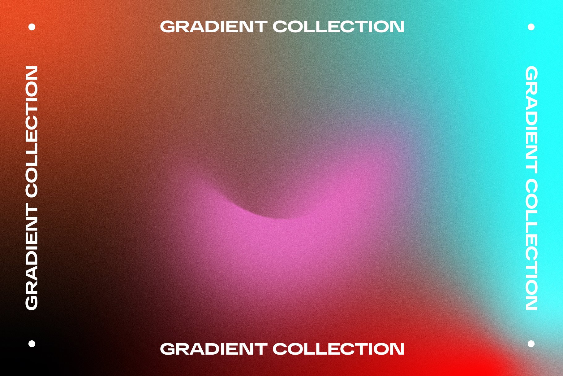 22款高清潮流全息渐变海报设计底纹背景图片素材 Gradient Collection_img_2