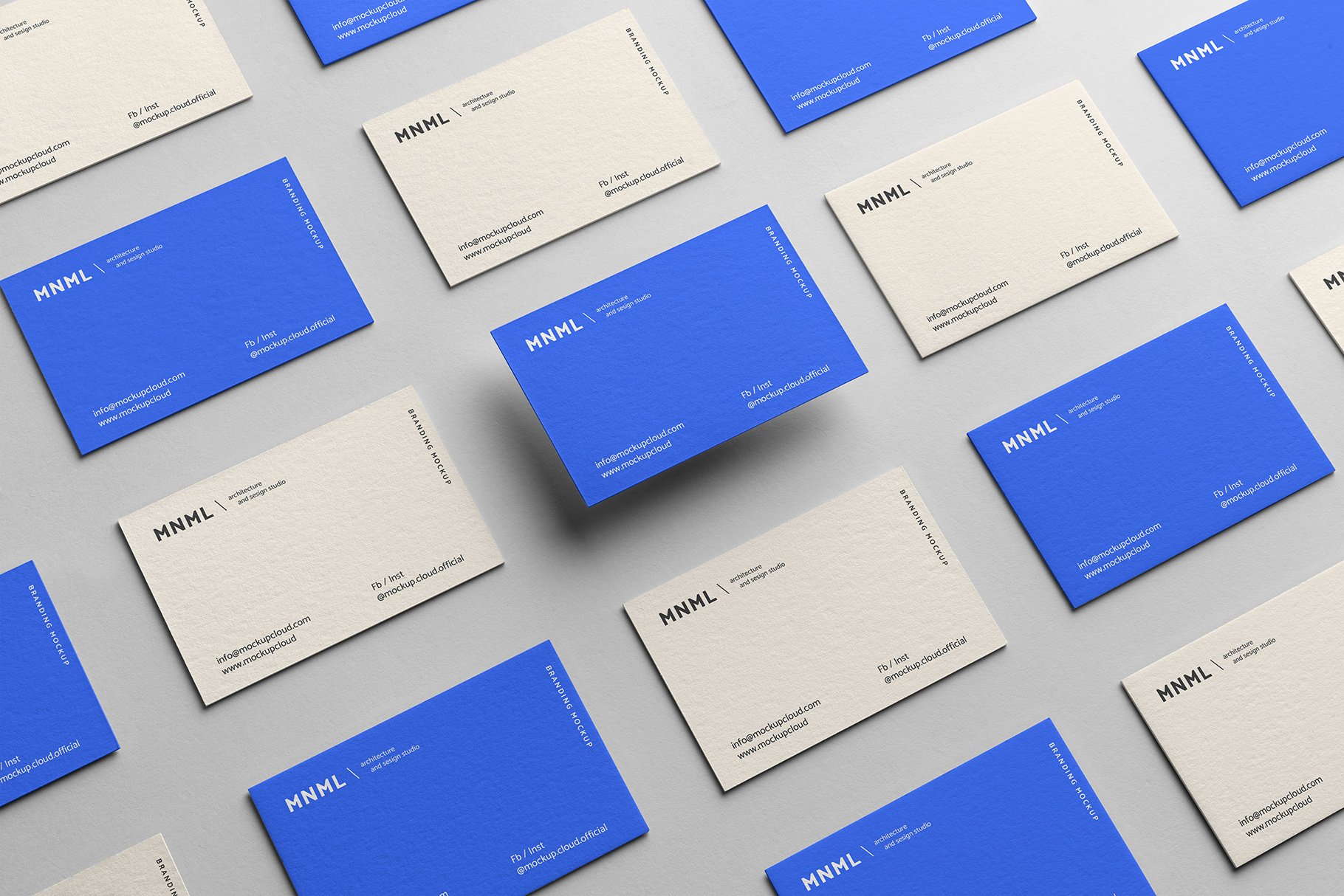 28款时尚品牌VI设计办公用品展示贴图样机模板 MNML - Branding Mockups_img_2