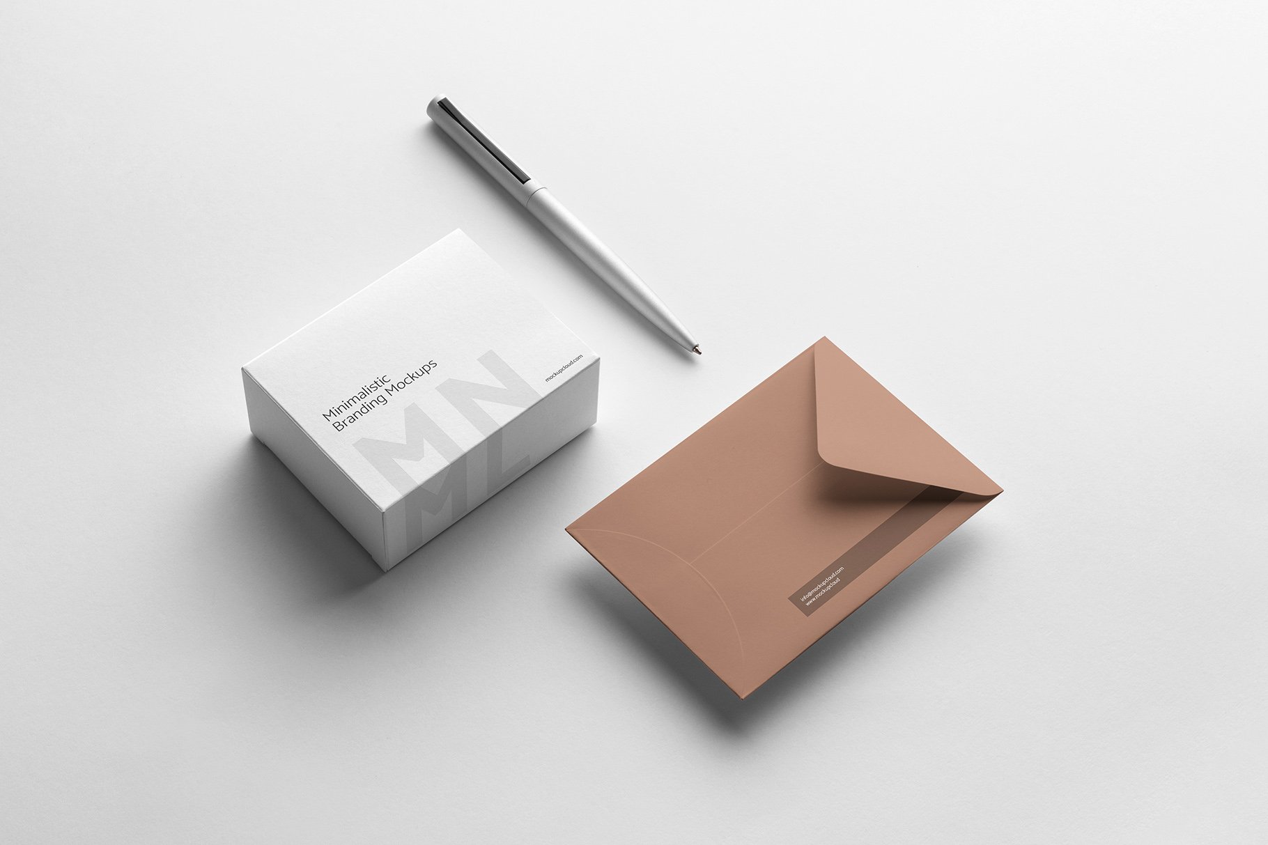 28款时尚品牌VI设计办公用品展示贴图样机模板 MNML - Branding Mockups_img_2