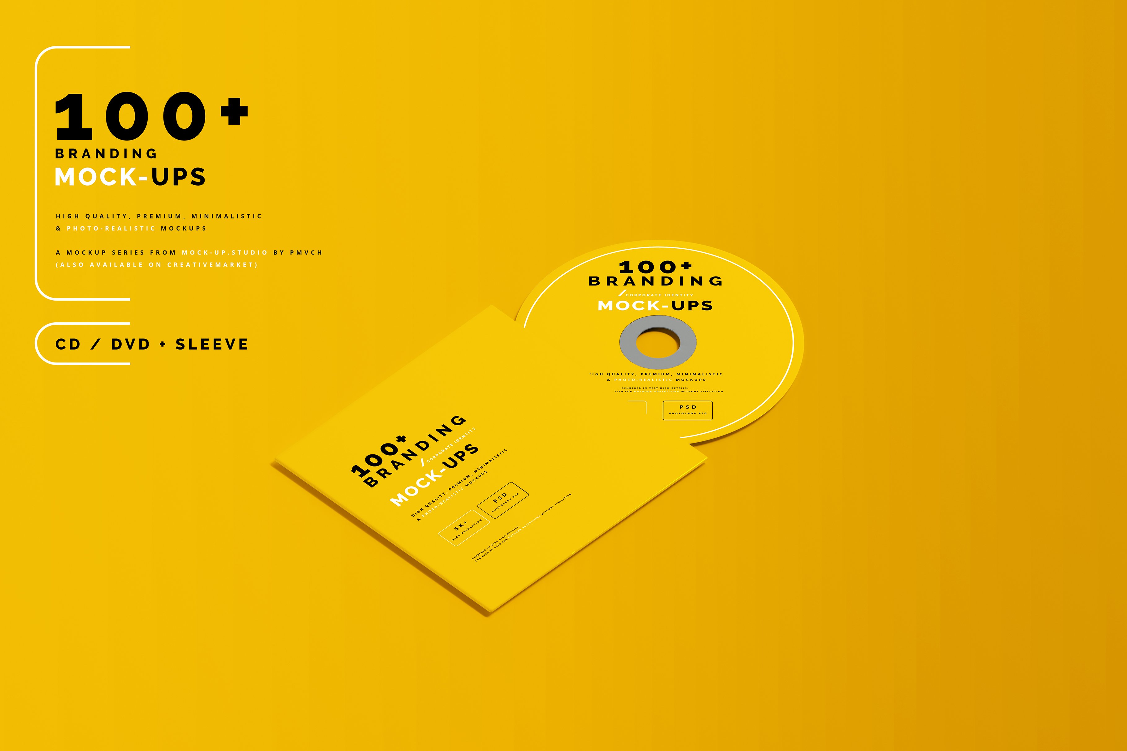 100多款全套品牌VI画册折页台历包装瓶设计展示贴图样机素材 100+ Branding Mockups_img_2