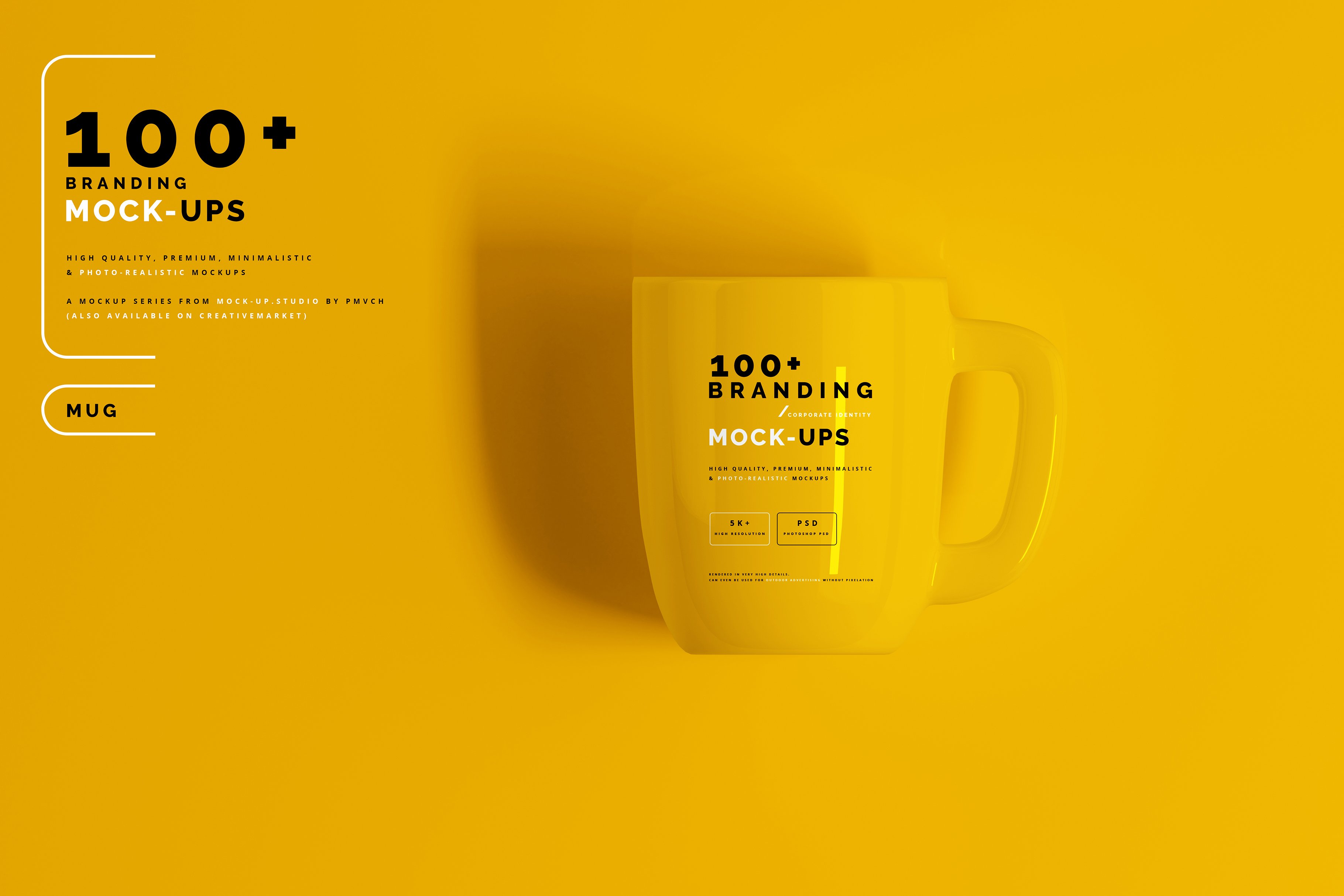 100多款全套品牌VI画册折页台历包装瓶设计展示贴图样机素材 100+ Branding Mockups_img_2