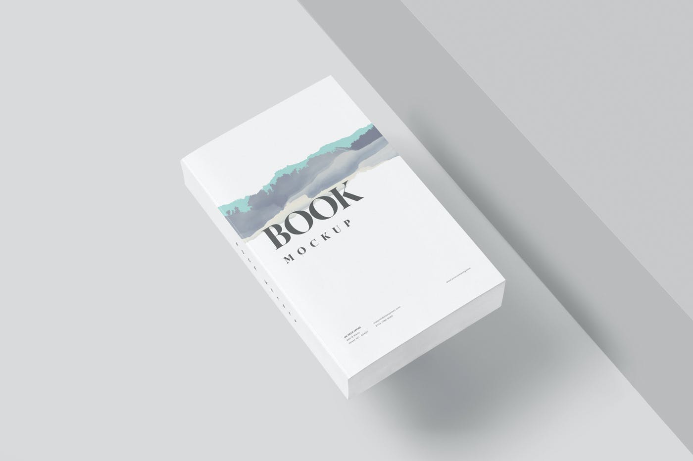 厚实书籍设计展示贴图样机模板 Thick Book Mockups_img_2