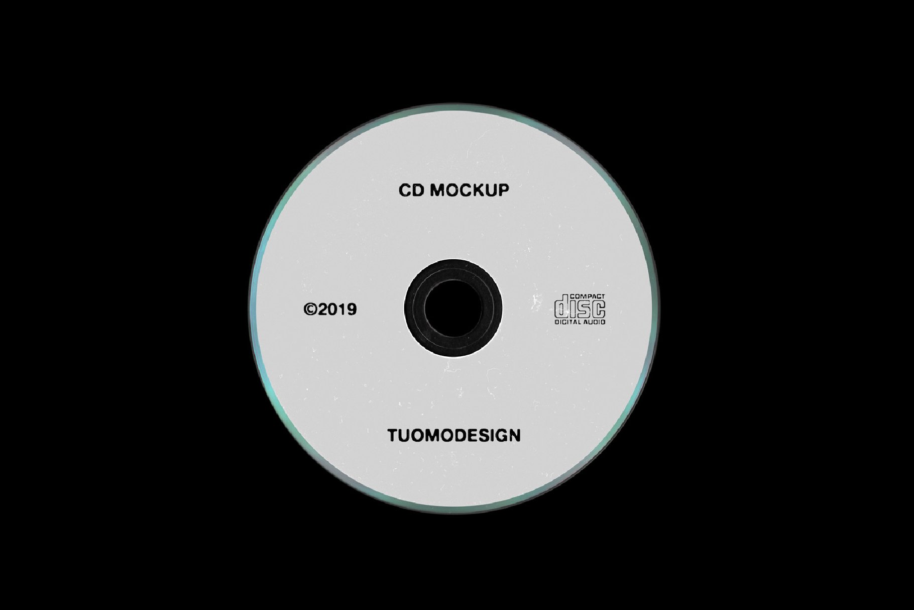 逼真CD光盘设计贴图样机模板 CD Mockup_img_2