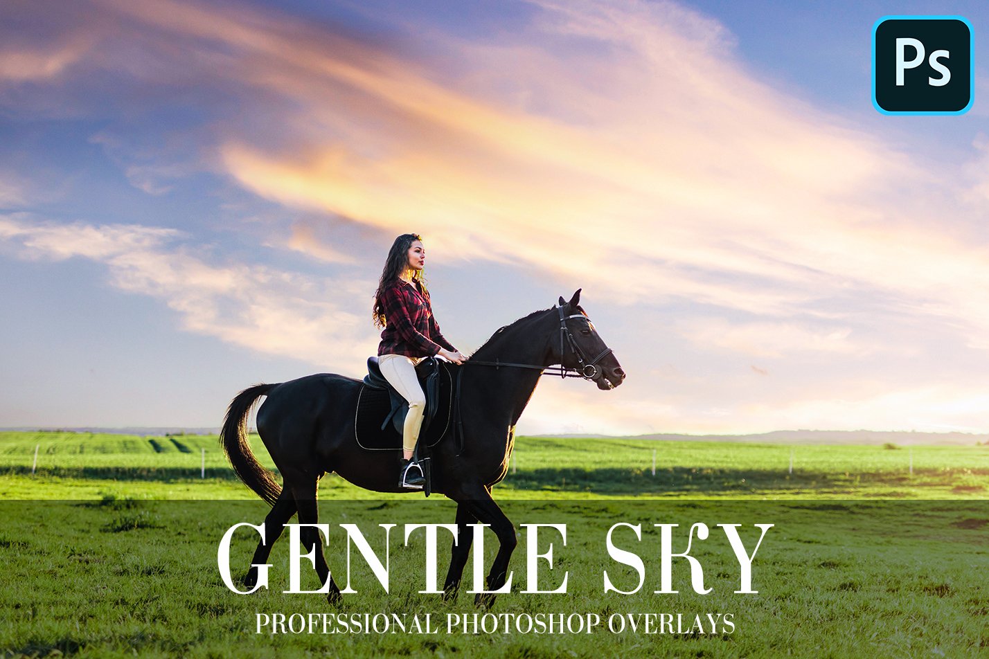 20款高清柔和天空蓝天白云PS叠加层图片素材 Gentle Sky Overlays Photoshop_img_2