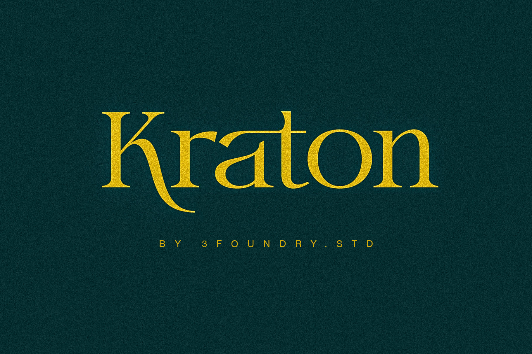 时尚优雅平面海报杂志标题Logo文字衬线英文字体素材 Kraton Classy Serif Font_img_2