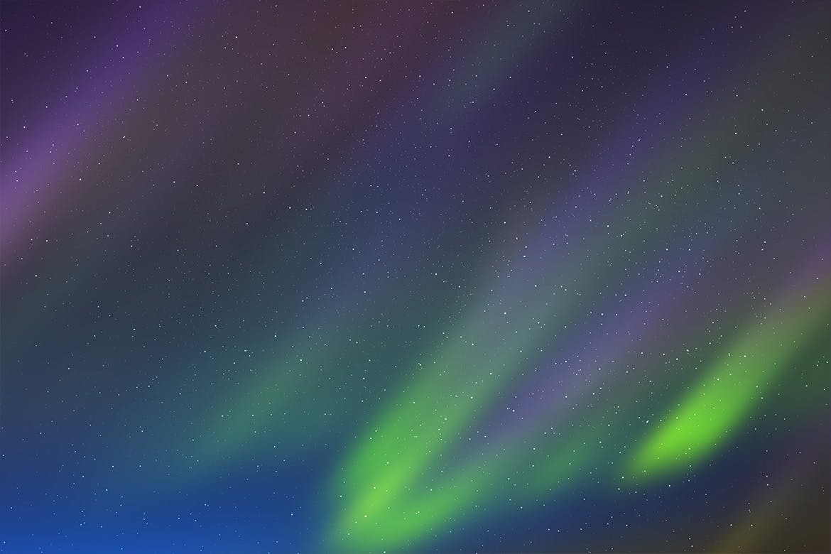 30款高清炫酷虹彩极光背景图片设计素材 30 Aurora Space Backgrounds_img_2