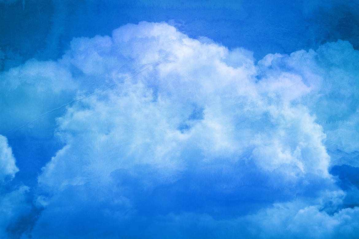 10款高清多彩云朵背景图片设计素材 Grunge Cloud Backgrounds_img_2