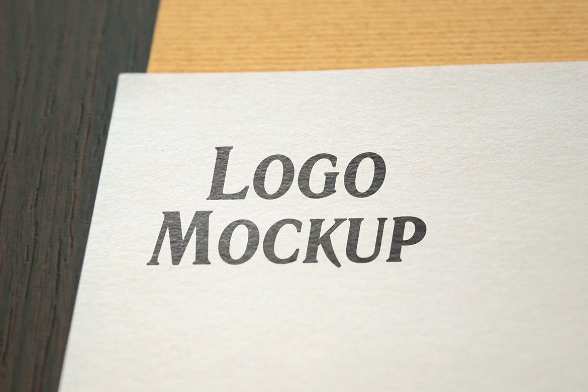 7款标志徽标设计展示贴图样机 Logo Mockup Set 3_img_2