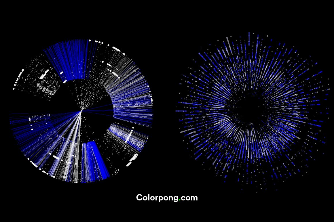 22款抽象未来科幻粒子波浪数据云科技背景AI矢量素材 Colorpong - Dataism III_img_2