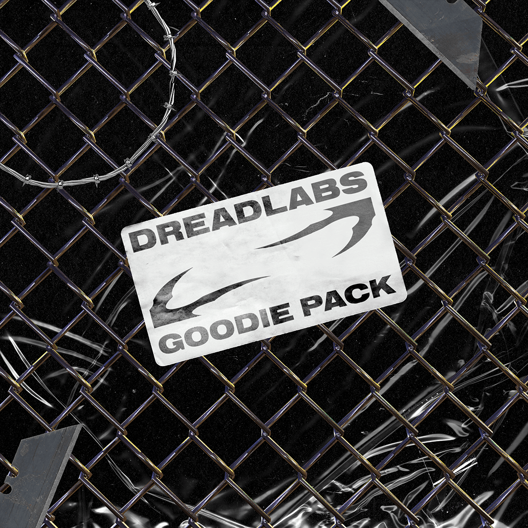 47款高清潮流塑料袋铁丝网胶带刀片海报设计背景图片素材 Dreadlabs - Goodie Pack_img_2