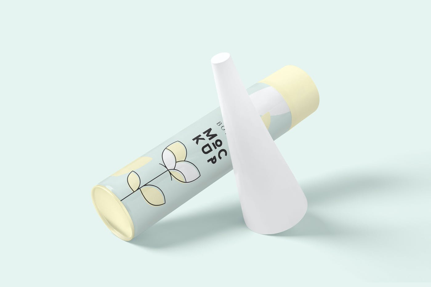 药物喷雾剂瓶设计展示样机模板 Spray Bottle Mockups_img_2