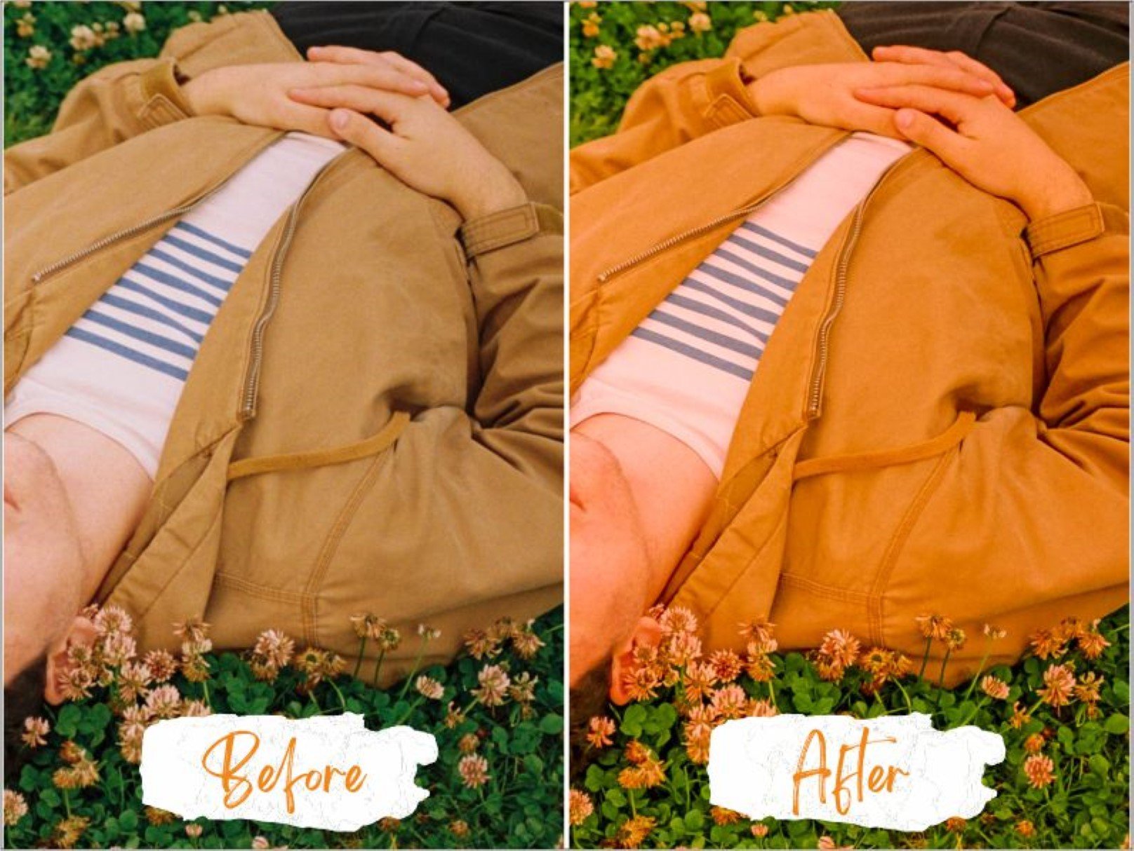 甜橙色调照片后期调色滤镜LR预设模板 Sweet Orange Lightroom Presets_img_2