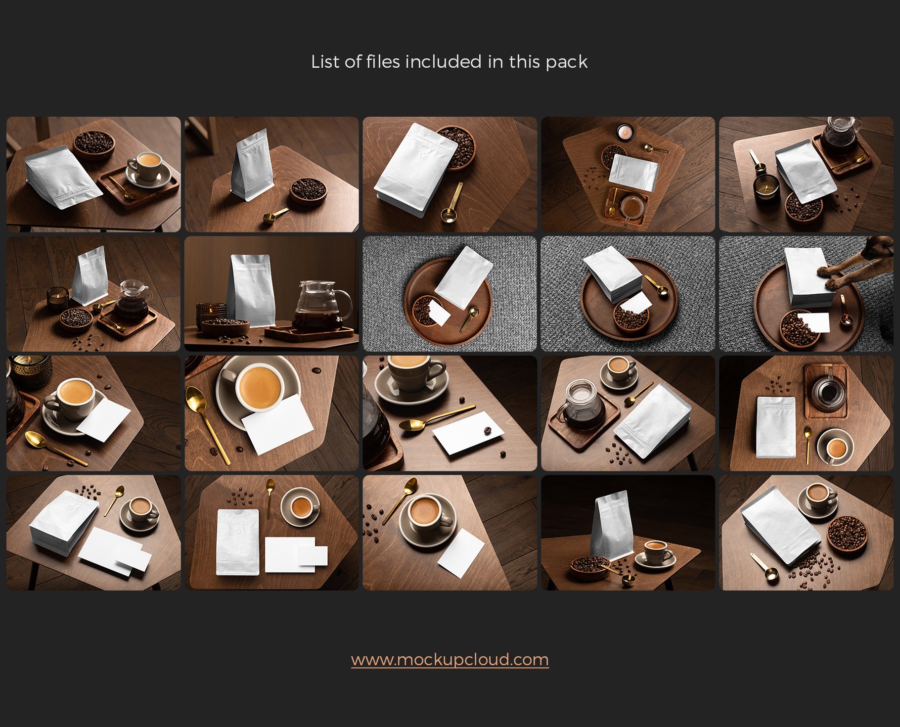 21款文艺咖啡品牌产品包装VI设计场景展示PS样机素材 Roast – Coffee Branding Mockups_img_2