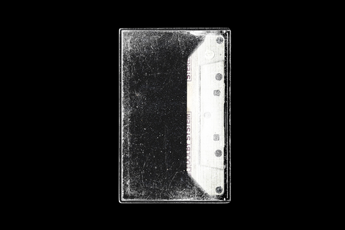 潮流复古80年代盒式磁带设计展示贴图样机模板 80s Dusty Cassette Tape Mockup_img_2