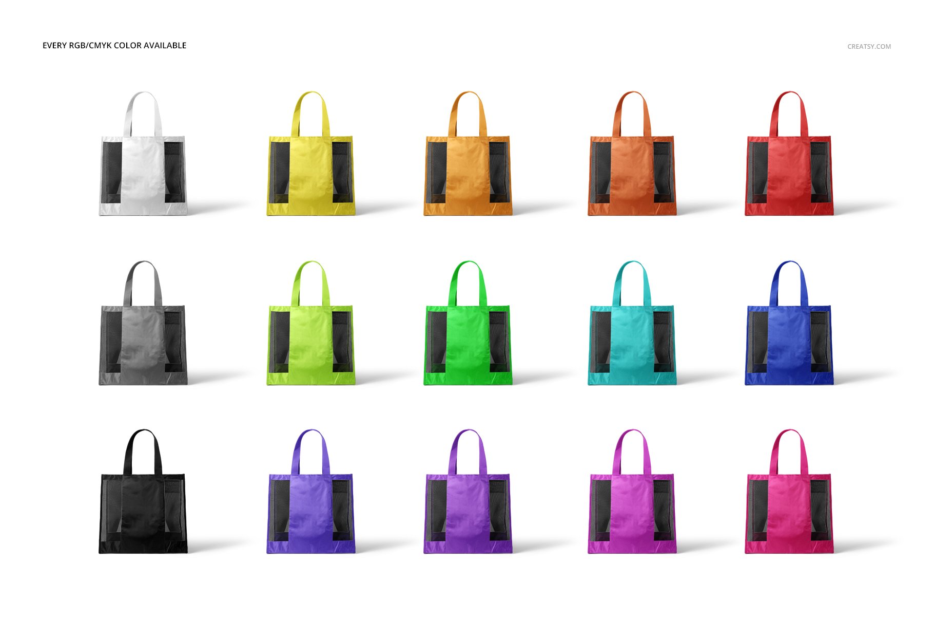 织网手提购物袋设计展示贴图样机模板合集 Mesh Shopping Tote Bag Mockup Set_img_2