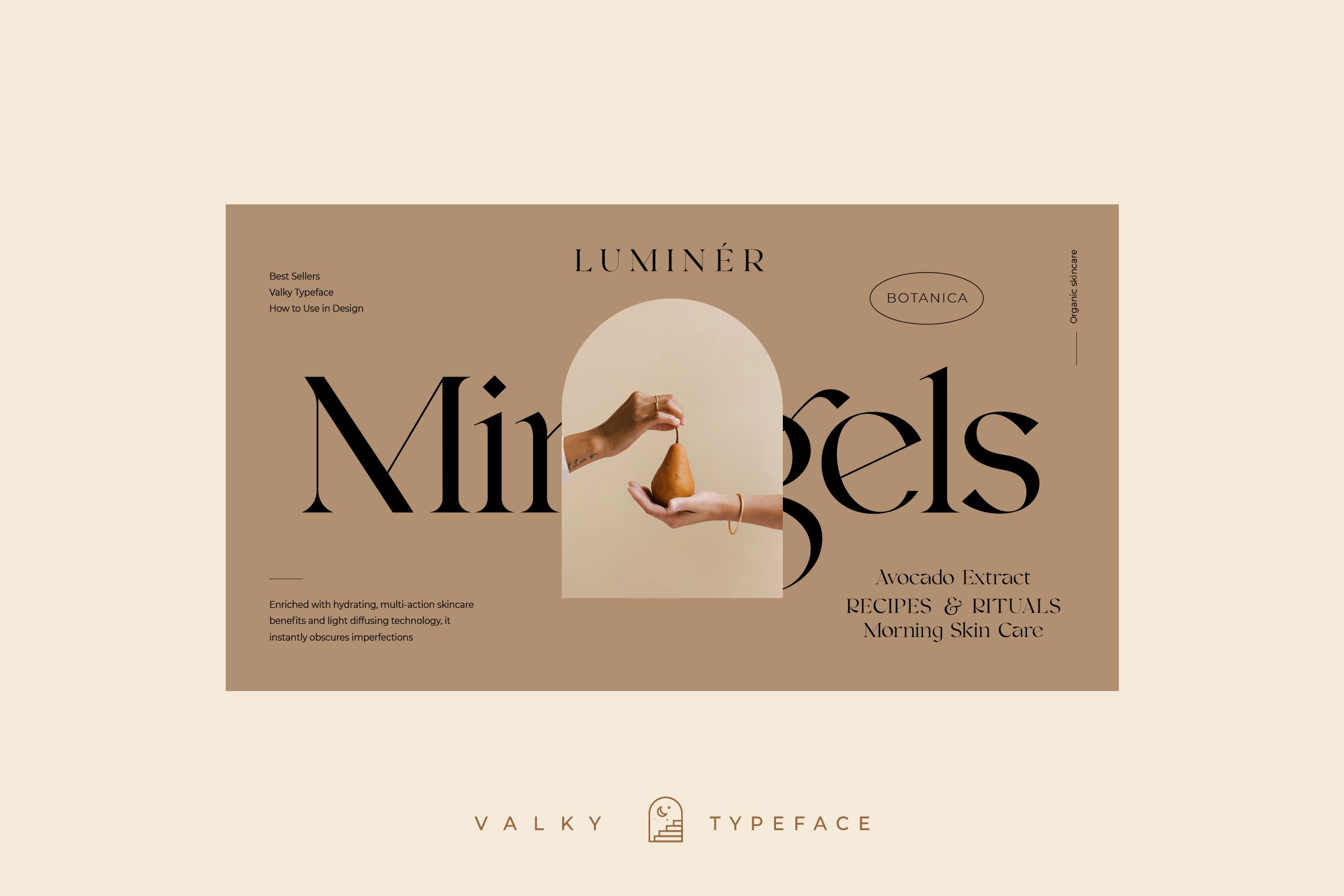 现代经典海报杂志文字设计衬线英文字体素材 Valky Classic Modern Typeface_img_2