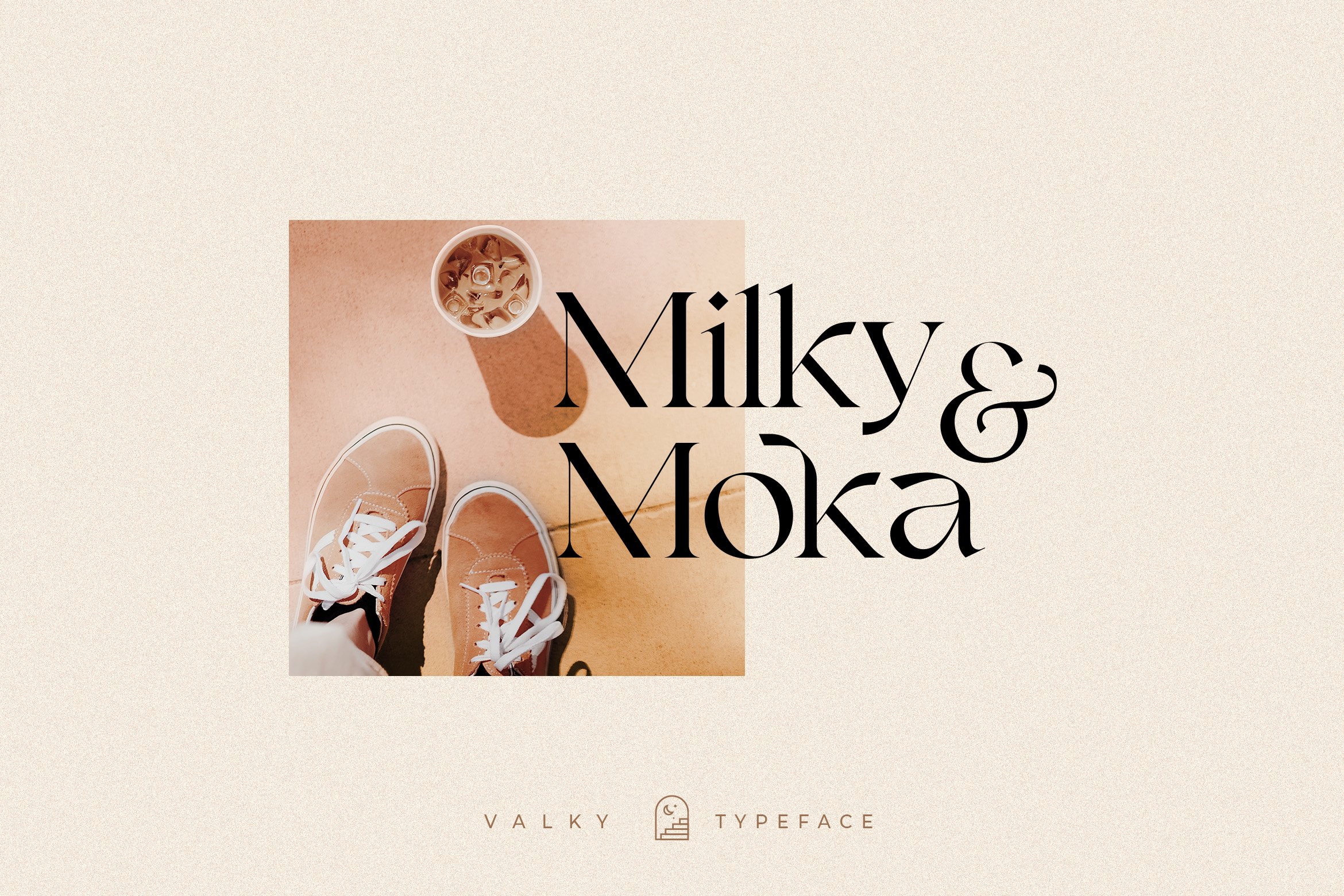 现代经典海报杂志文字设计衬线英文字体素材 Valky Classic Modern Typeface_img_2