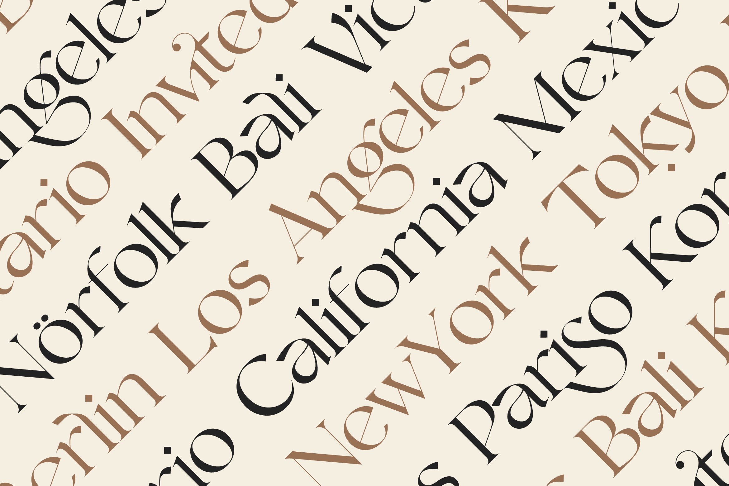 现代经典海报杂志文字设计衬线英文字体素材 Valky Classic Modern Typeface_img_2