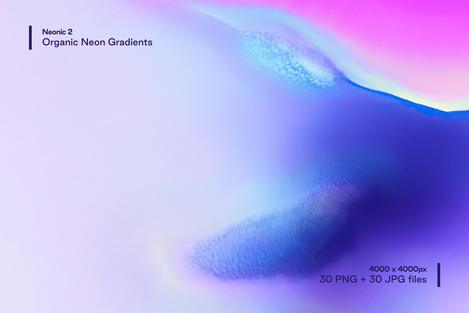 30款高清抽象炫彩艺术霓虹流体渐变背景底纹图片素材 Neonic 2 - Organic Neon Gradients_img_2