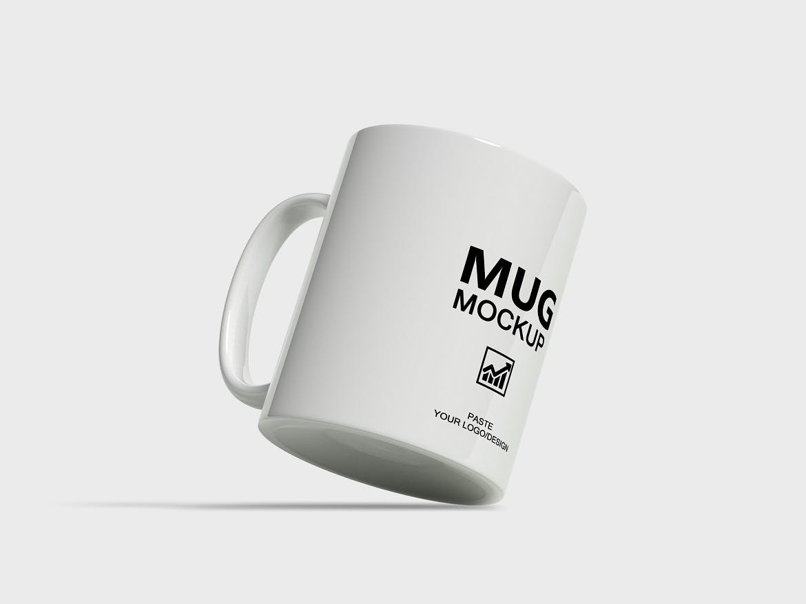 4款咖啡马克杯LOGO印花设计展示样机 Mug Mockups_img_2