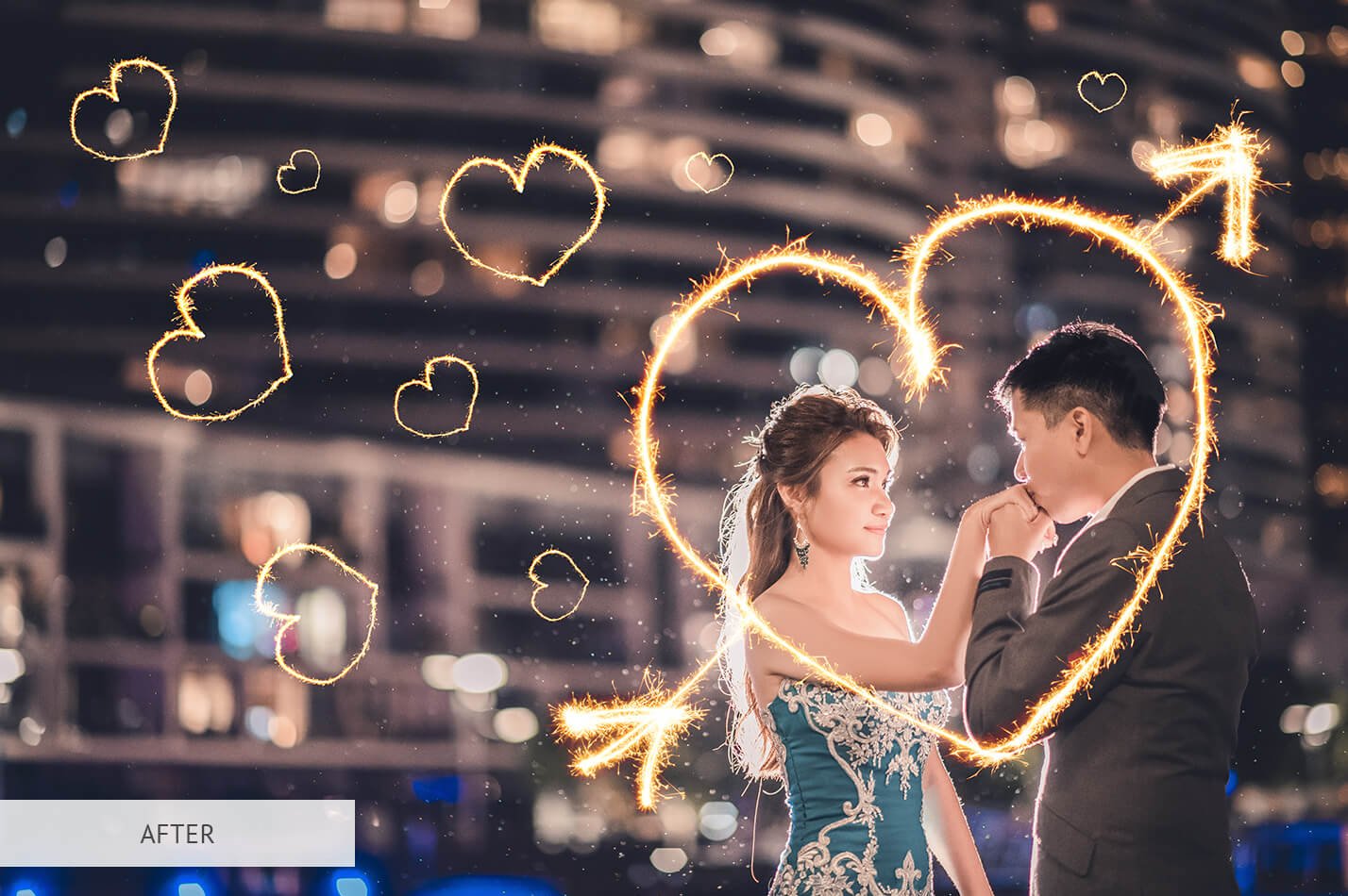 30款烟火火花PS叠加层图片设计素材 Sparklers Overlays Photoshop_img_2