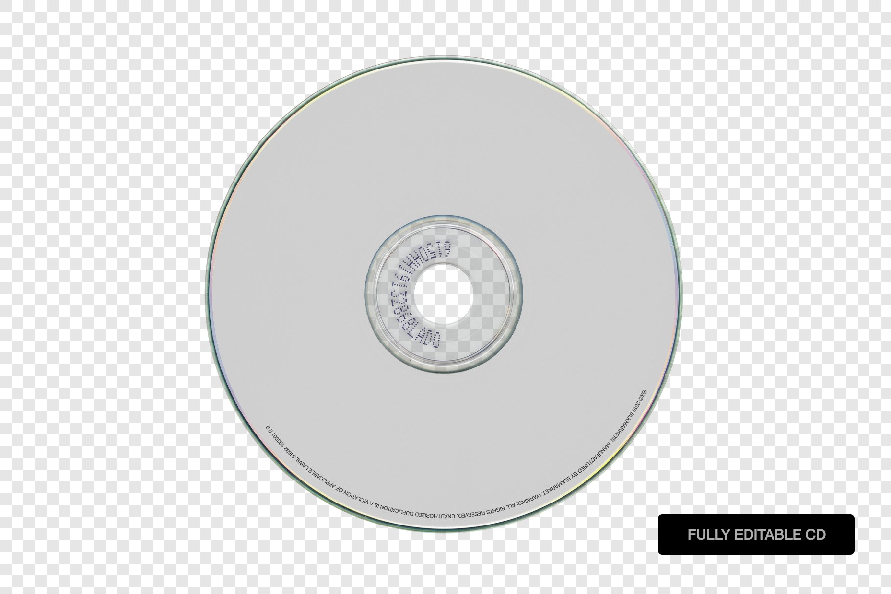 潮流CD光盘塑料包装盒封面设计展示贴图样机 Blkmarket - CD Case Mockup_img_2