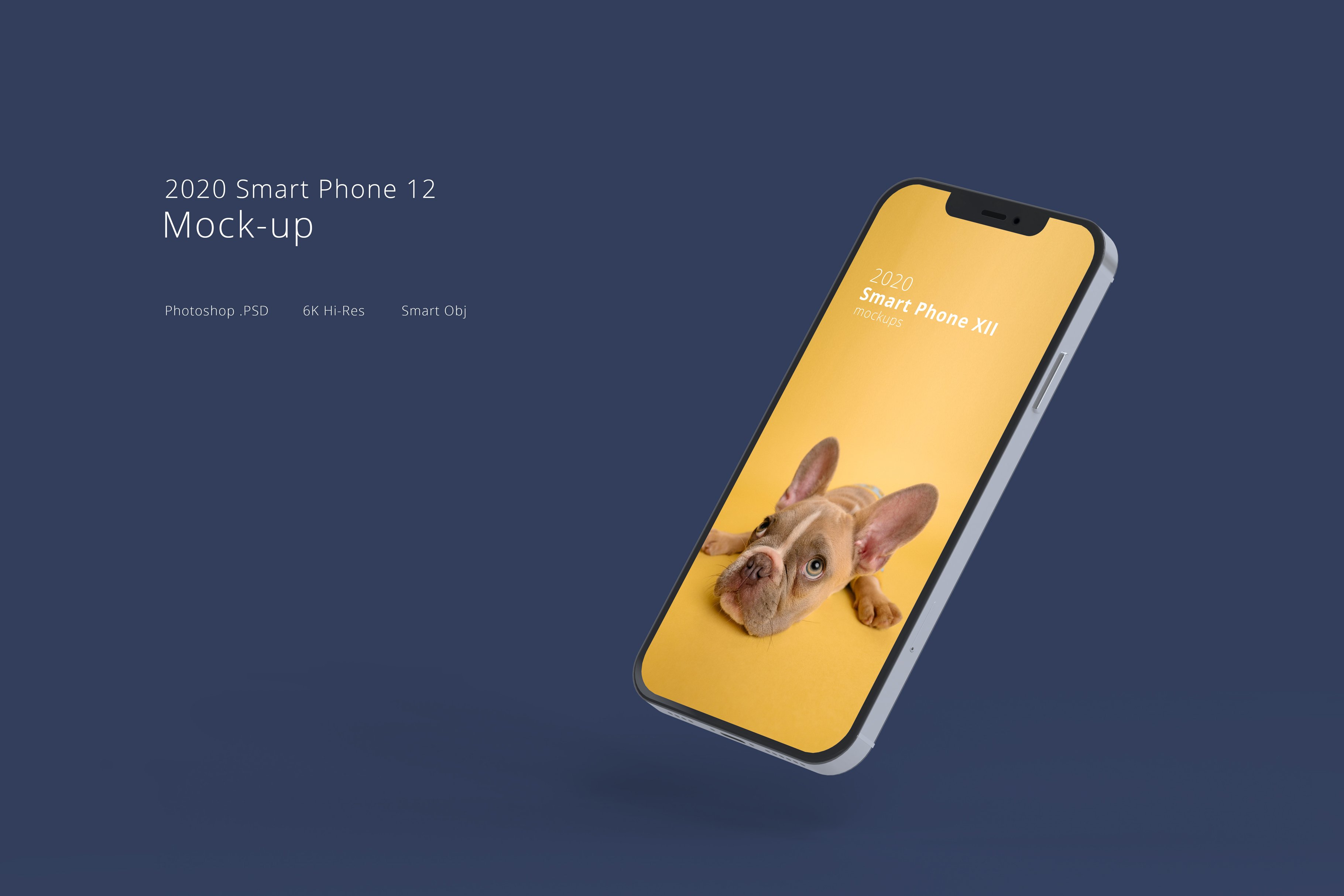 最新热乎2020苹果12智能手机外观设计样机 Smart Phone Mockups_img_2