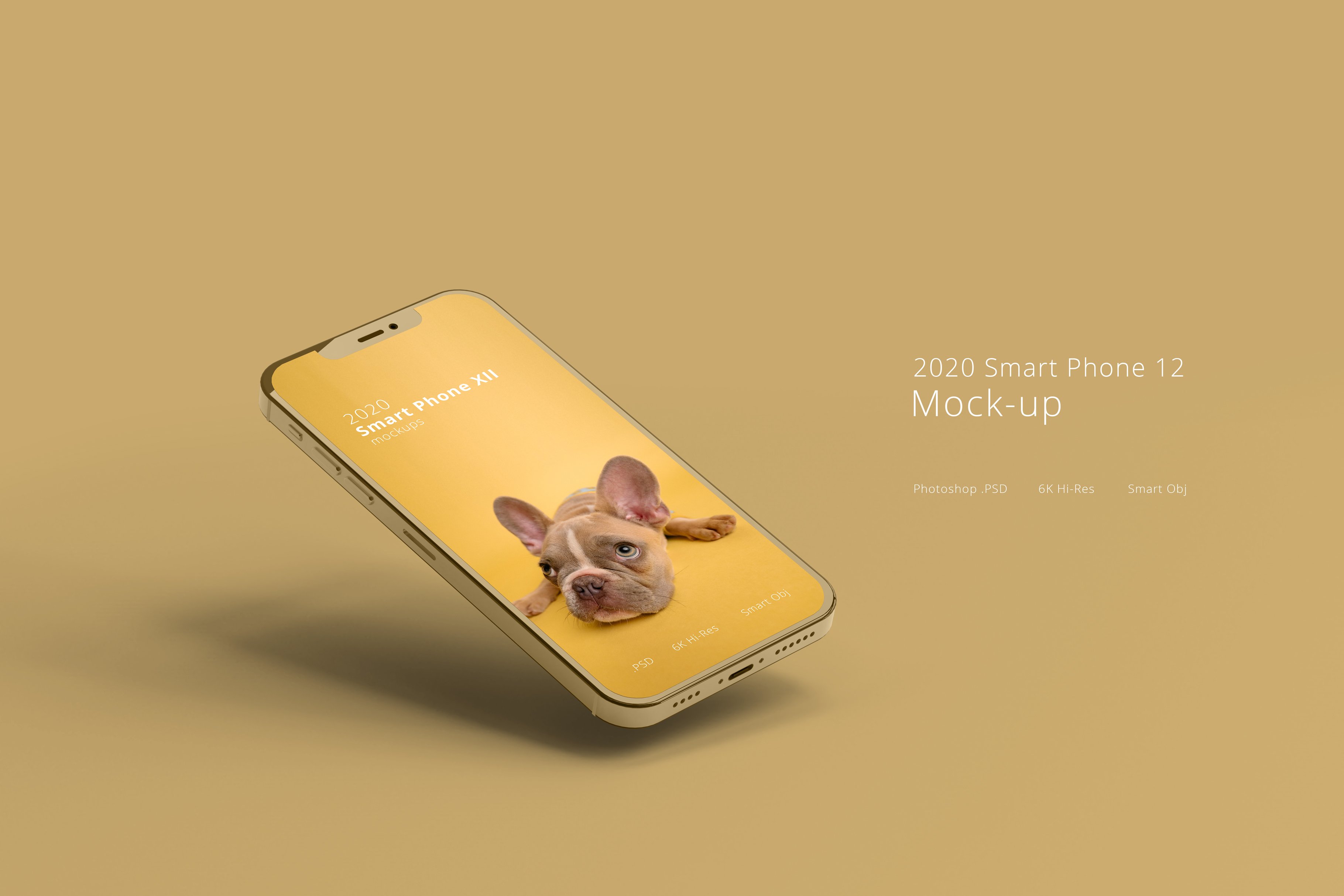 最新热乎2020苹果12智能手机外观设计样机 Smart Phone Mockups_img_2