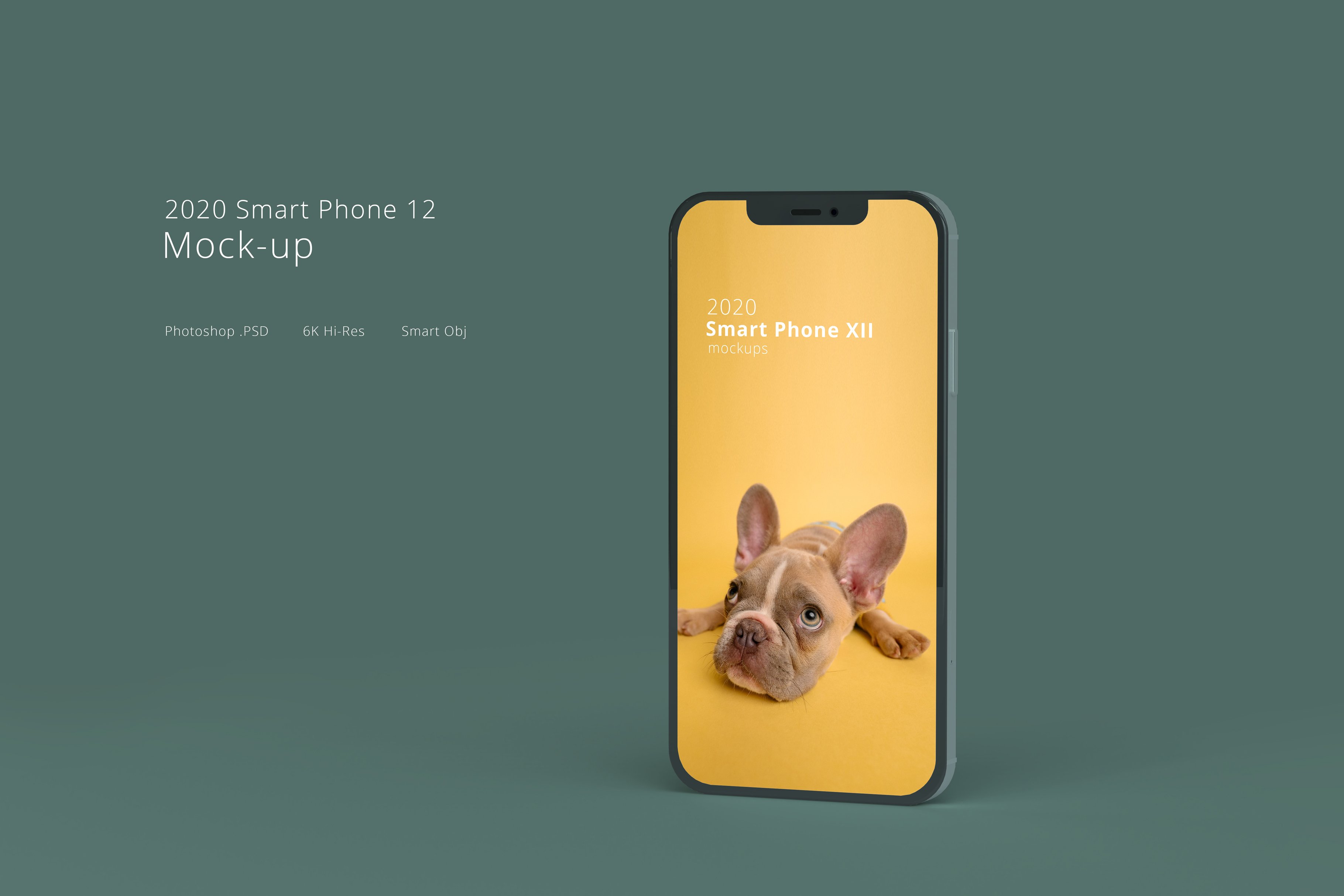 最新热乎2020苹果12智能手机外观设计样机 Smart Phone Mockups_img_2