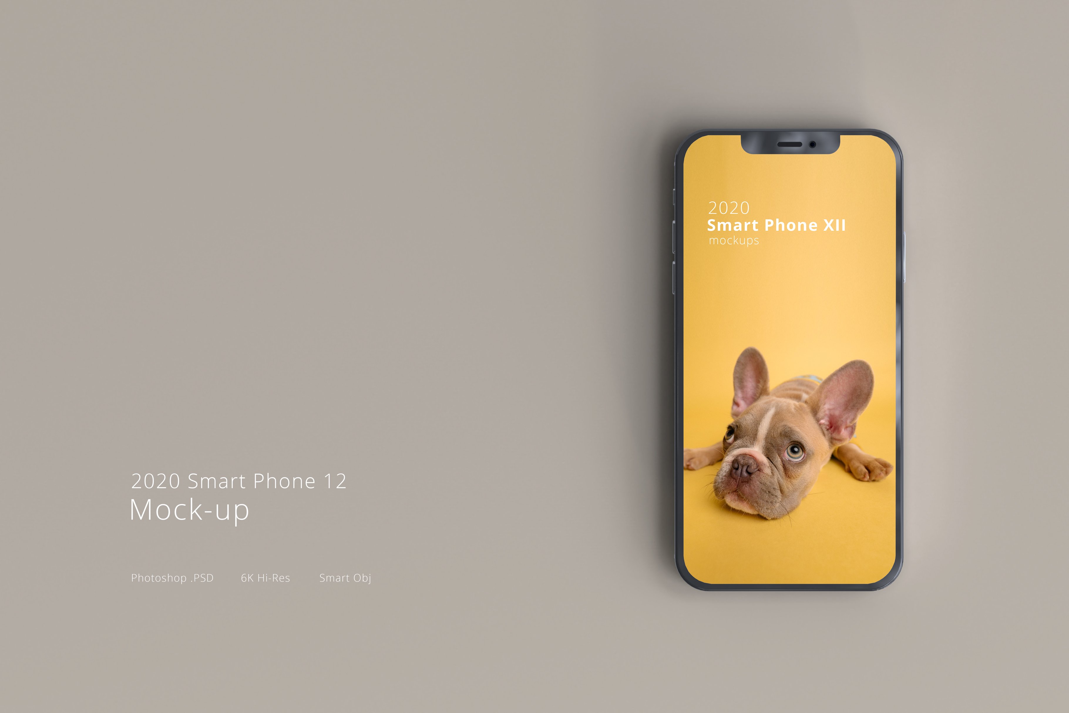 最新热乎2020苹果12智能手机外观设计样机 Smart Phone Mockups_img_2