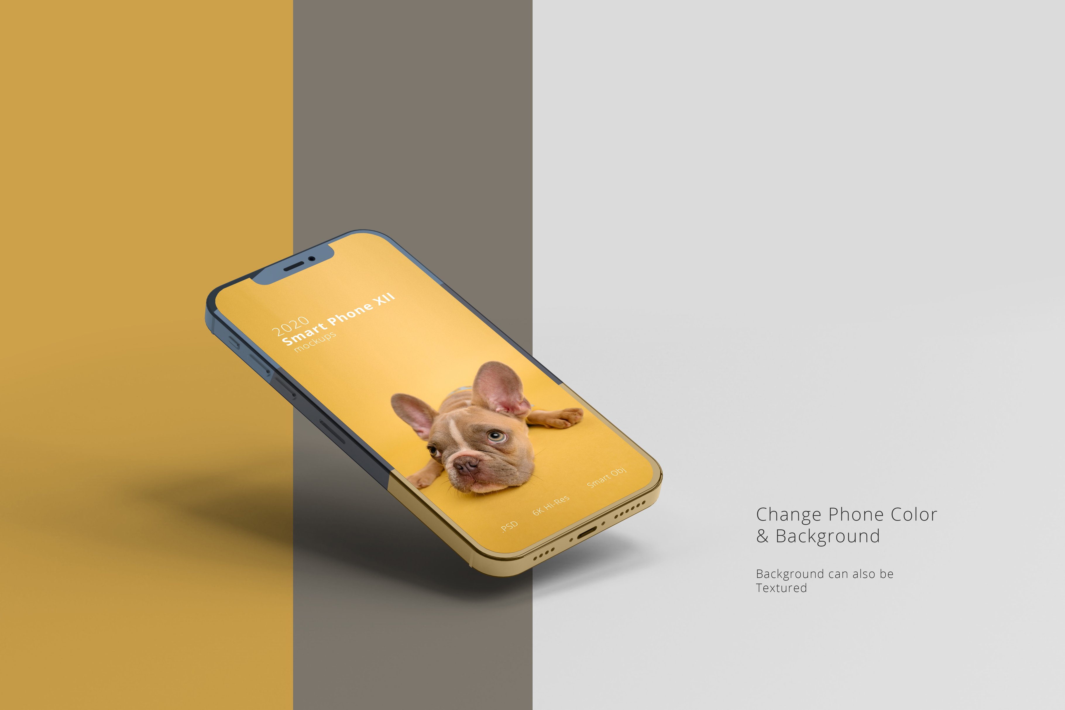 最新热乎2020苹果12智能手机外观设计样机 Smart Phone Mockups_img_2