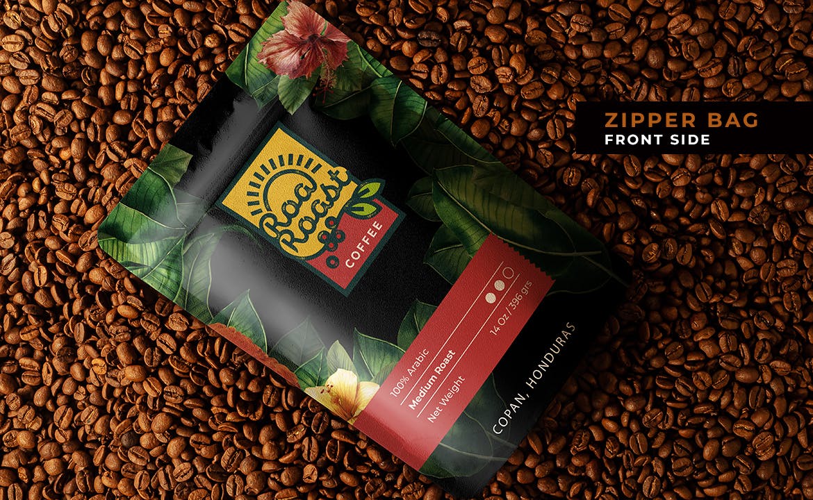 精致咖啡包装纸袋设计贴图样机模板合集 Coffee Package Mockup Set_img_2