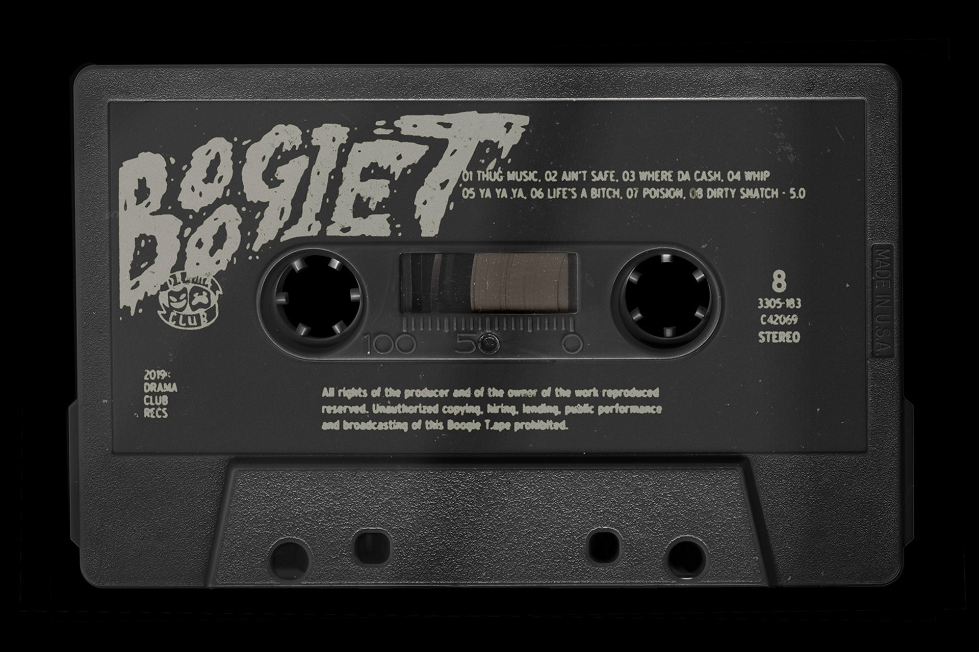 潮流复古盒式磁带设计贴图样机 Cassette Tape Mockup_img_2
