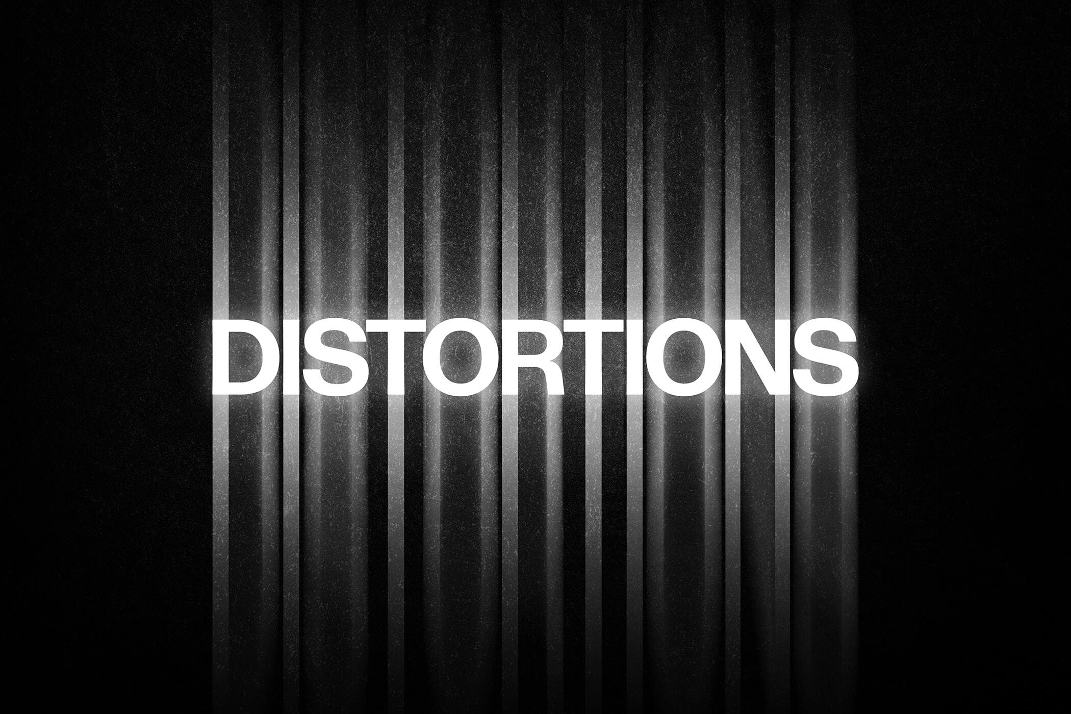 4款炫彩故障失真文字效果徽标标题设计PS素材源文件 Color Distortion Text Effect_img_2