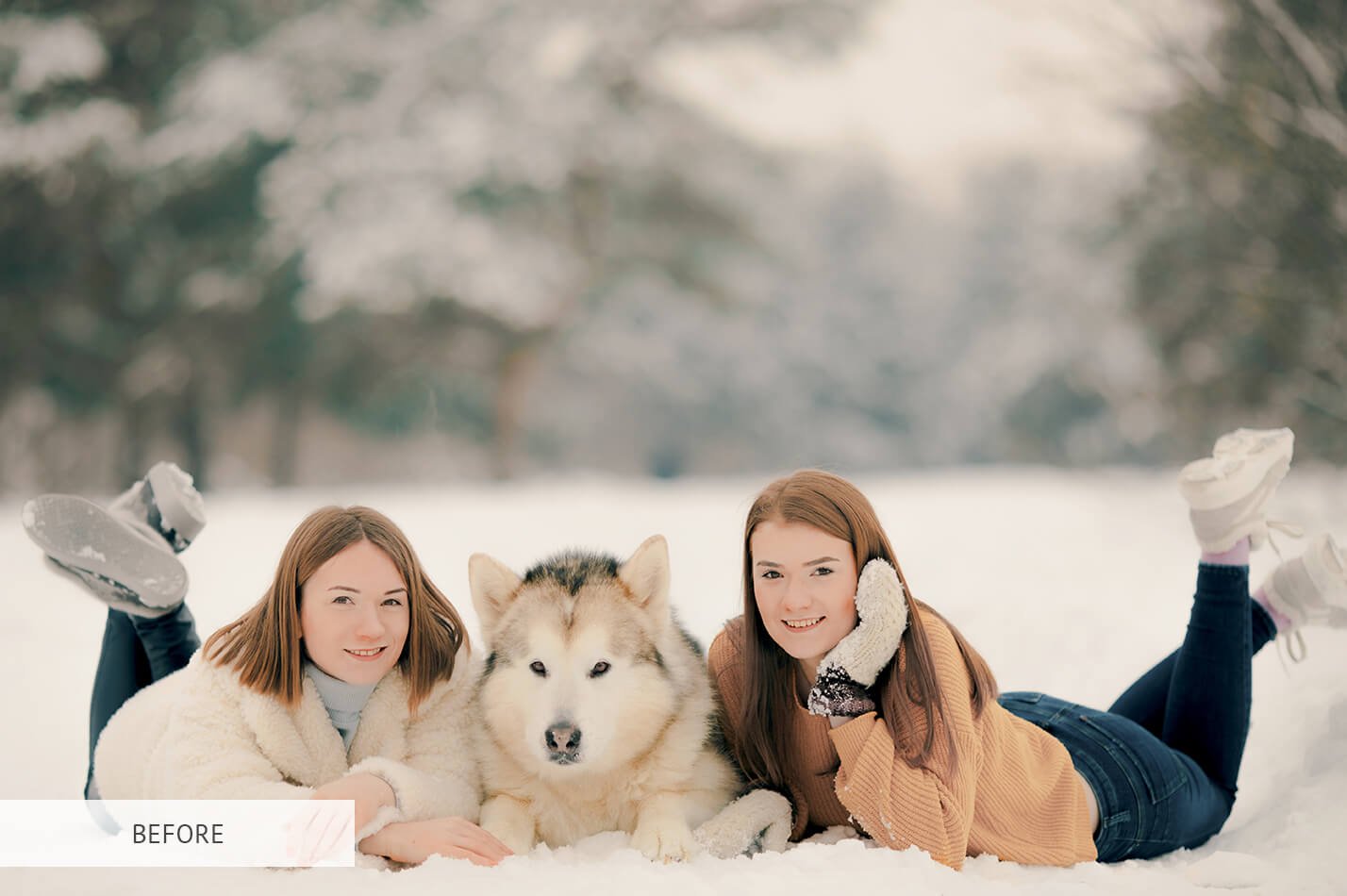 20款高清冬季雪花PS叠加层背景图片素材 Winter Overlays Photoshop_img_2