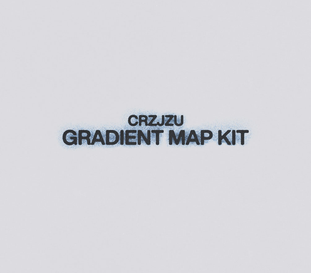 37款潮流复古粗砂图案渐变贴图PS图层叠加设计素材 Gradient Map Kit 001_img_2