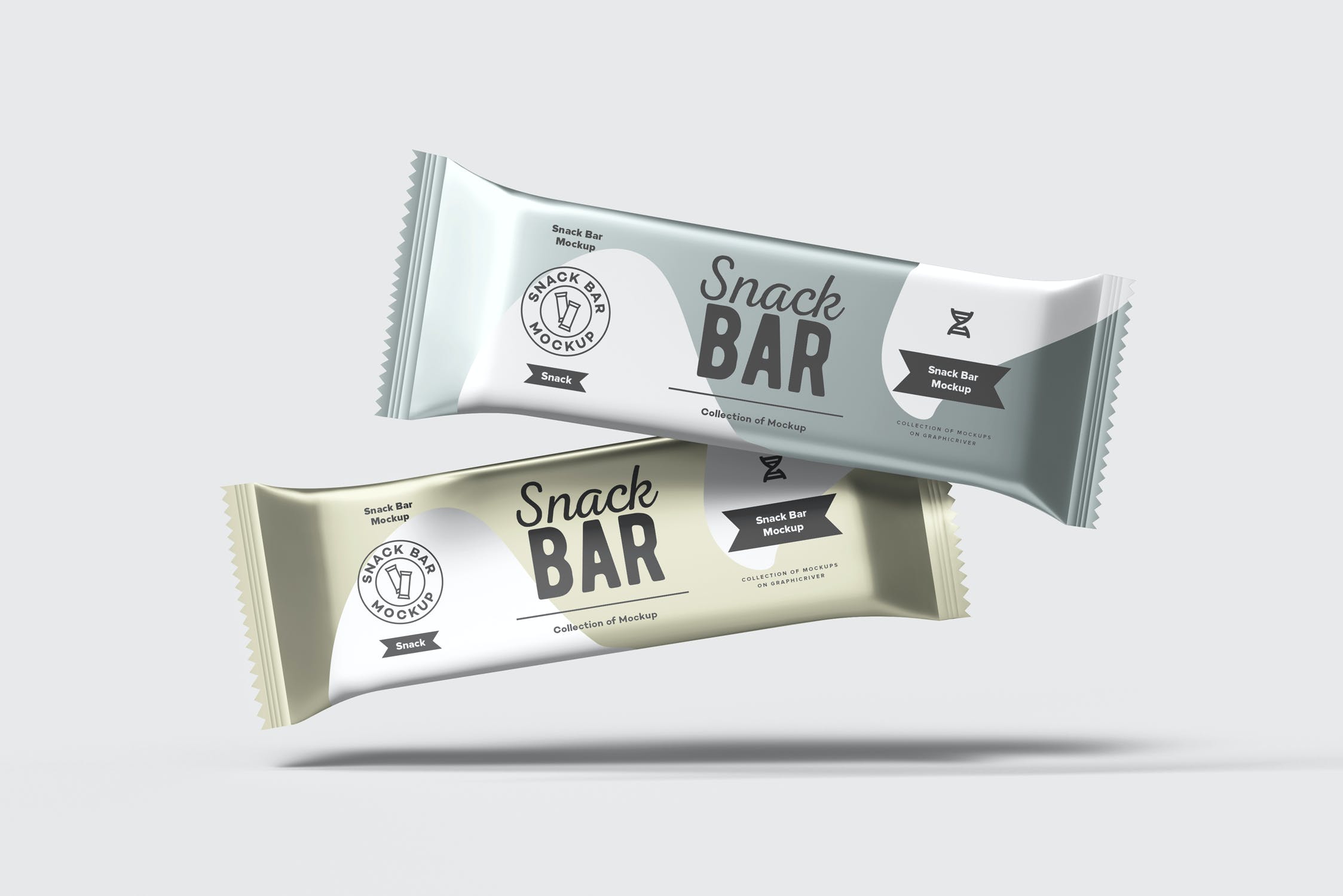 7款巧克力棒小零食塑料袋设计展示样机 Snack Bar Mockup_img_2