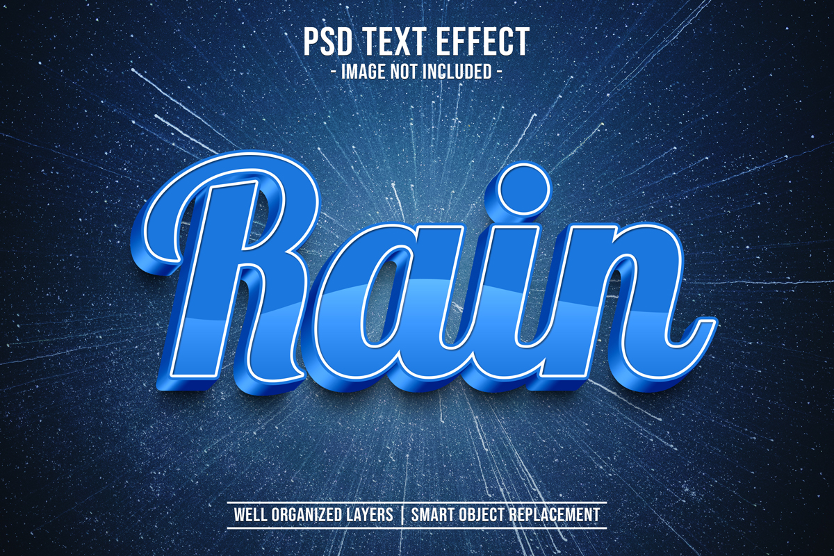 11款立体字效果徽标标题设计PS样式模板 Text Effect Mockup_img_2