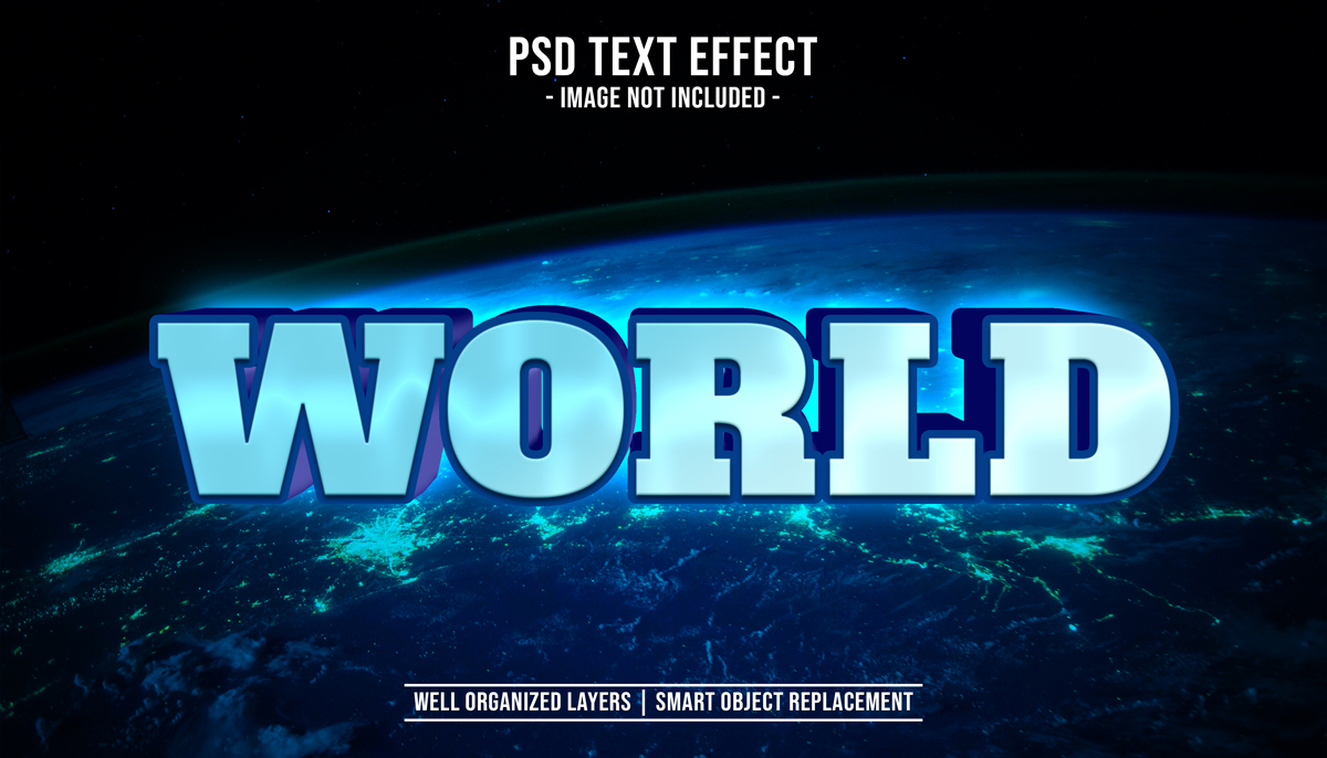 11款立体字效果徽标标题设计PS样式模板 Text Effect Mockup_img_2