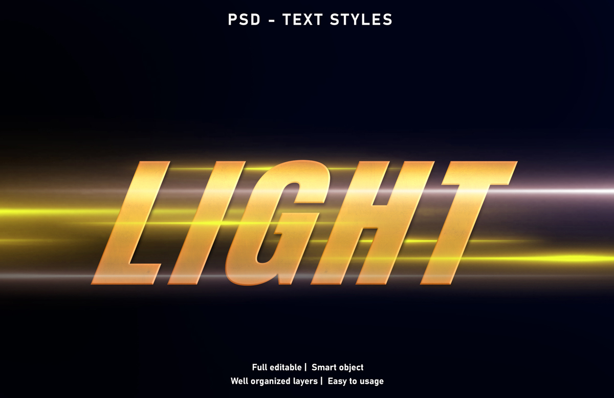 11款立体字效果徽标标题设计PS样式模板 Text Effect Mockup_img_2