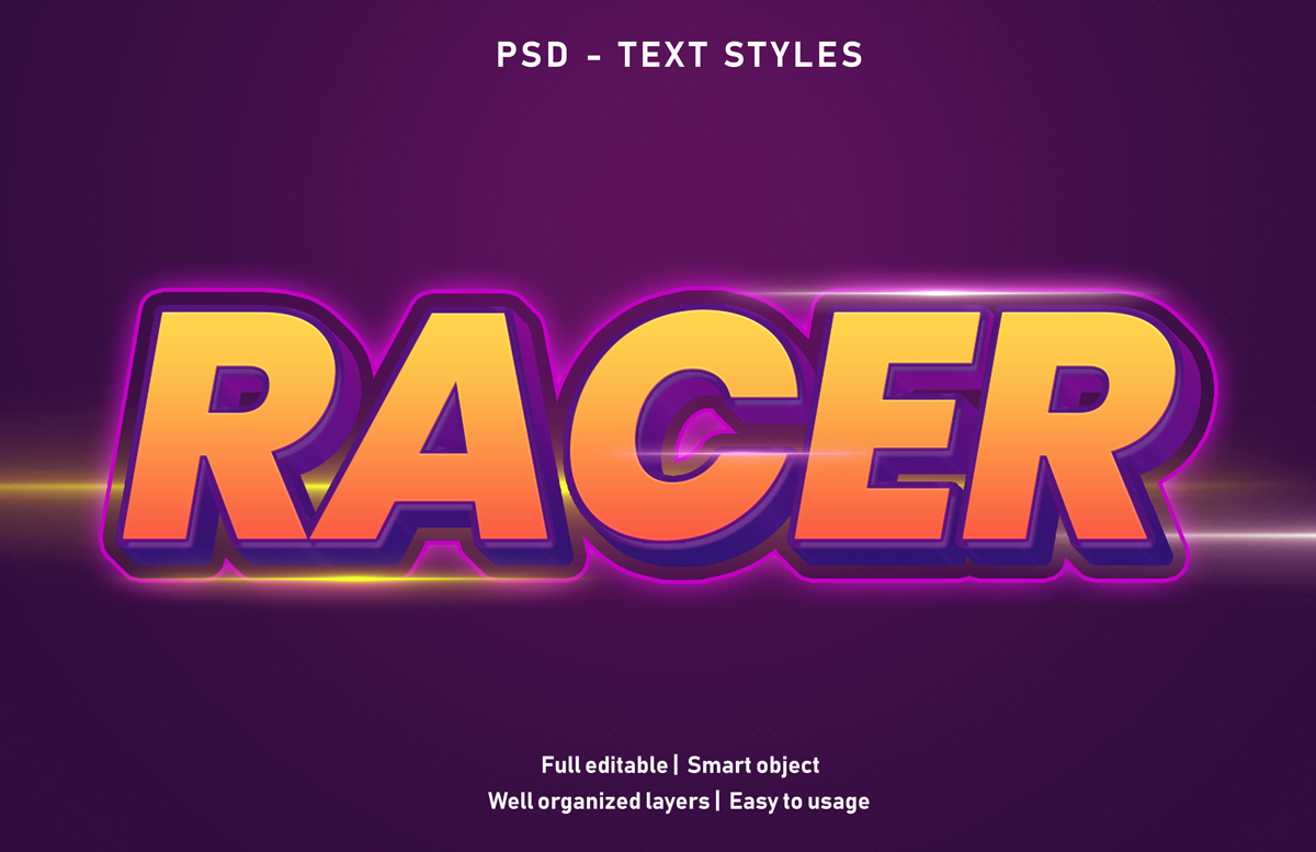 11款立体字效果徽标标题设计PS样式模板 Text Effect Mockup_img_2