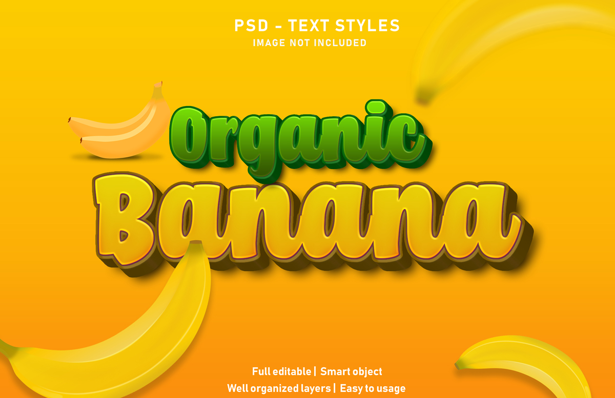 11款立体字效果徽标标题设计PS样式模板 Text Effect Mockup_img_2